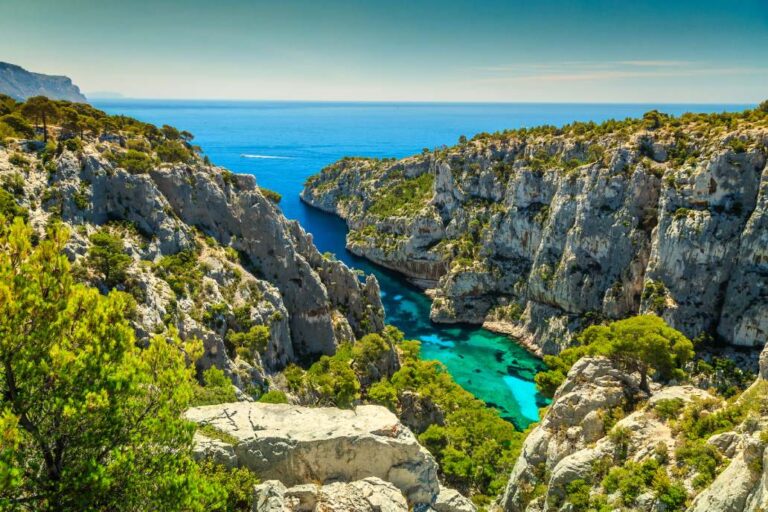 Calanques in France