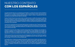 Partido Popular campaign platform for EU Parliament Elections 2019