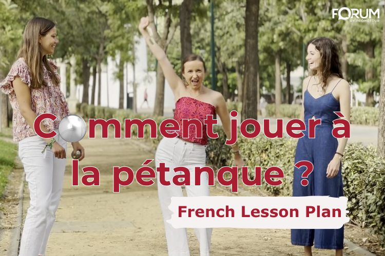 Petanque French Lesson Plan