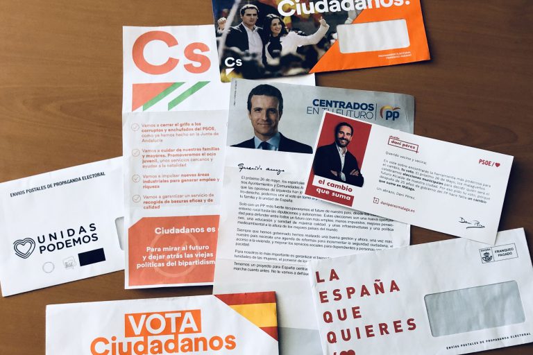 Spanish campaign mailings 2019